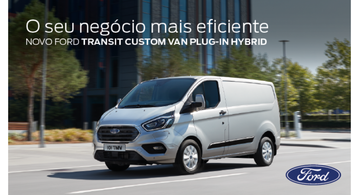 Novo Ford Transit Custom Van Plug-In Hybrid