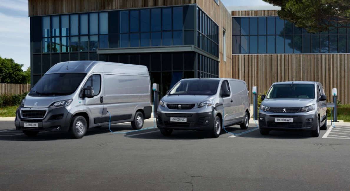 Nova gama de comerciais 100% Elétrica Peugeot!