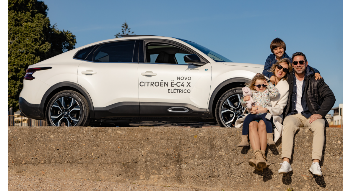 MCOUTINHO apresenta Novo Citroën Ë-C4 X Elétrico… para toda a família