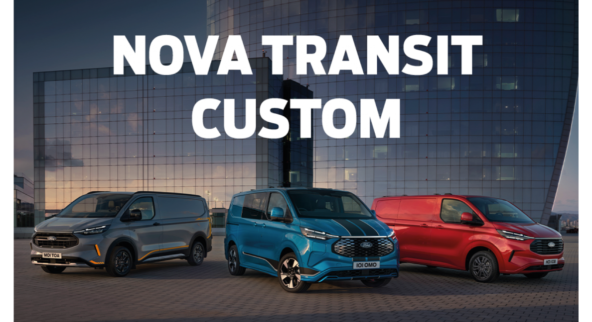 Nova Ford Transit Custom