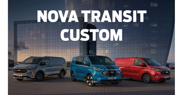 Nova Ford Transit Custom