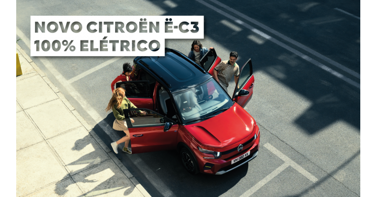 Novo Citroën ë-C3 100% elétrico